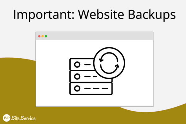 backing up your wordpress website